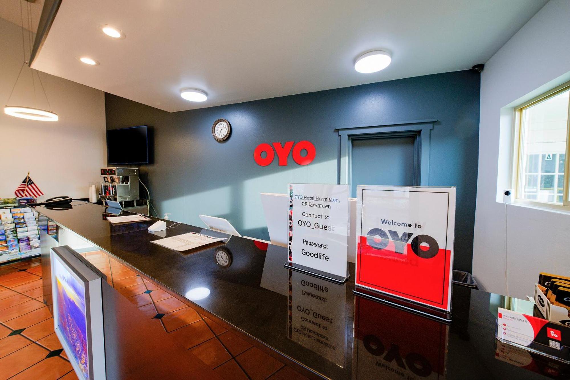 Oyo 奥勒冈市中心赫米斯顿酒店 外观 照片